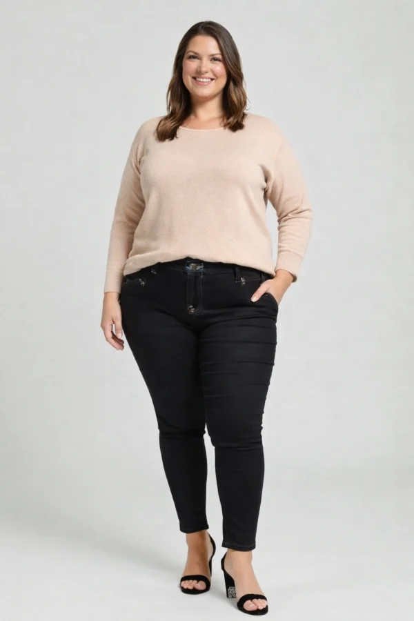 Frederike džemperis ar laiviņveida kakli