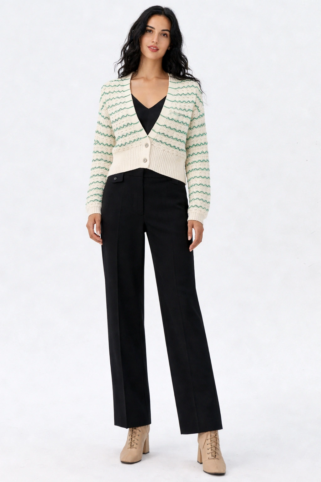 Styliste Komplekts Nr.16 Aurelia bikses ar iegludēm - Image 1